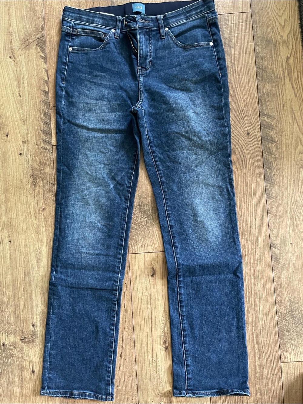 Jag Women’s Indigo Blue Straight Leg Jeans